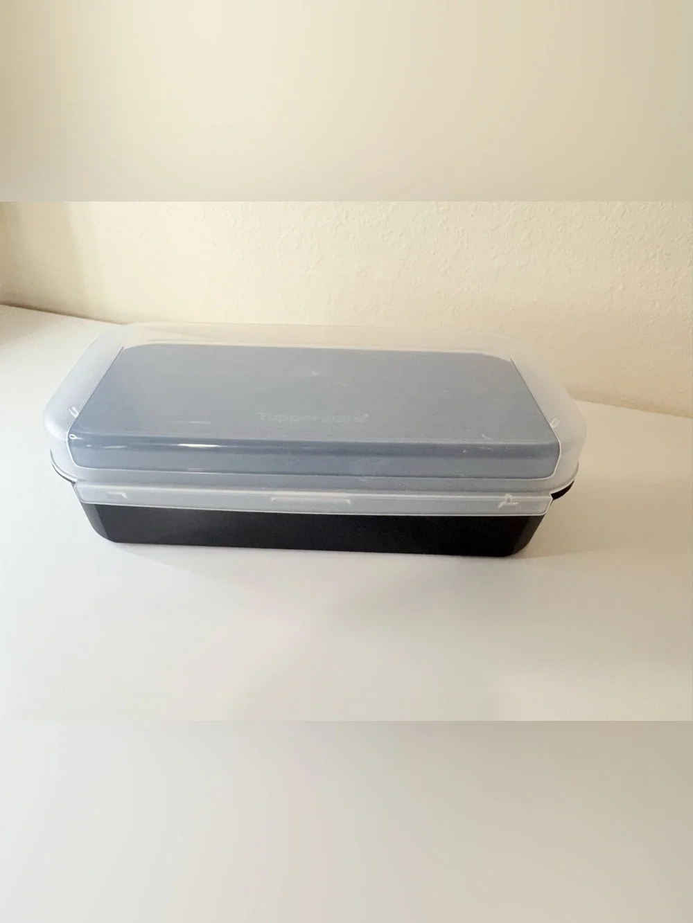 Tupperware Modular Rectangular  Storzalot Signature Hinged Lid Storage 4 Cup